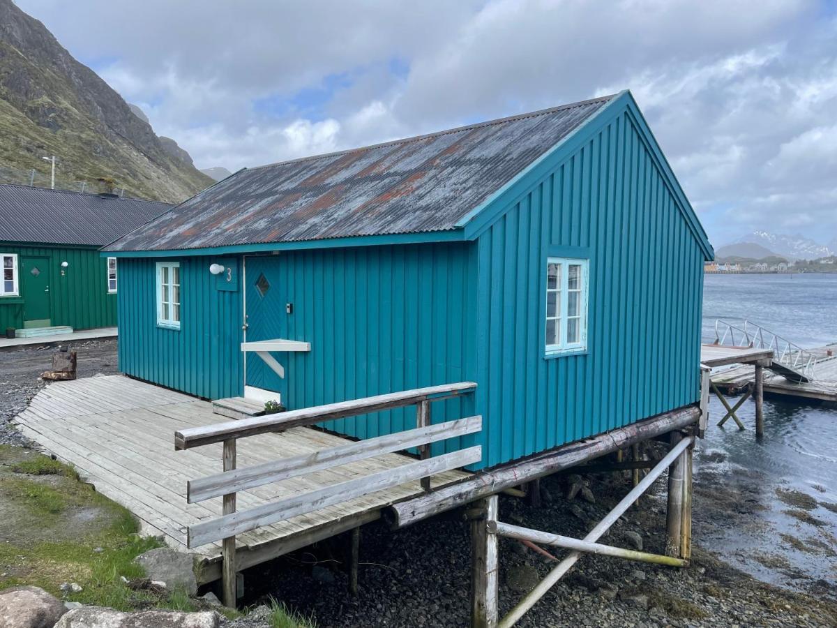 Kraemmervika Rorbuer - Rustic Cabins In Lofoten 巴尔斯塔 外观 照片