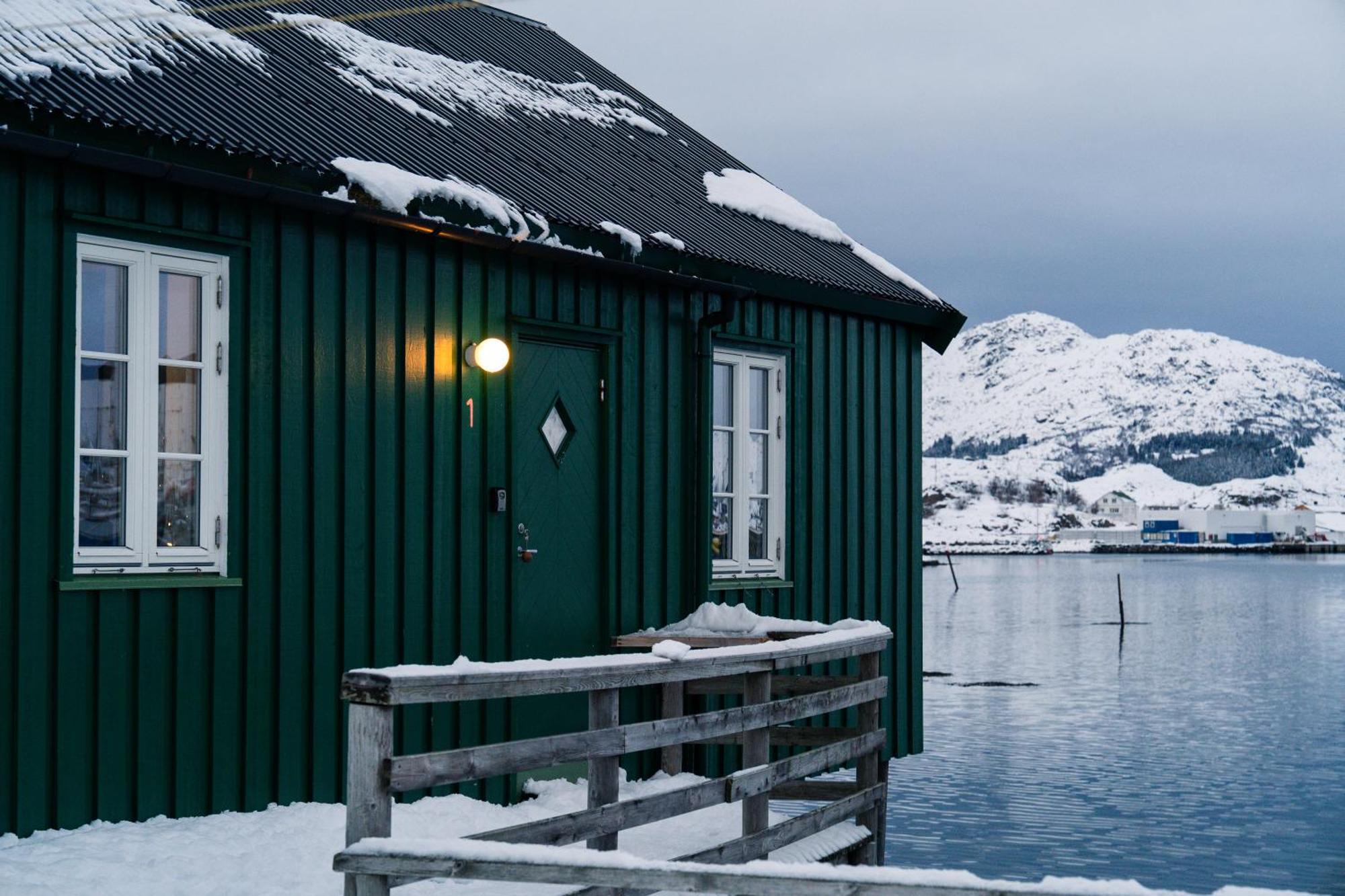 Kraemmervika Rorbuer - Rustic Cabins In Lofoten 巴尔斯塔 外观 照片
