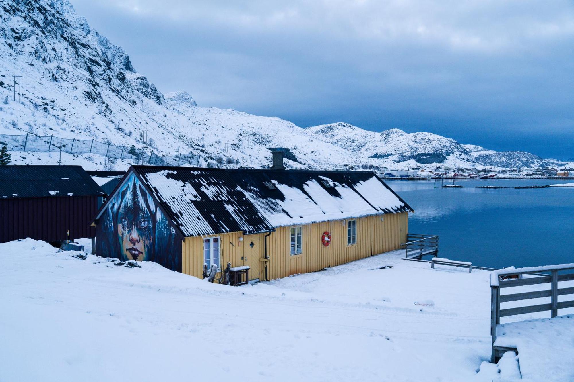 Kraemmervika Rorbuer - Rustic Cabins In Lofoten 巴尔斯塔 外观 照片